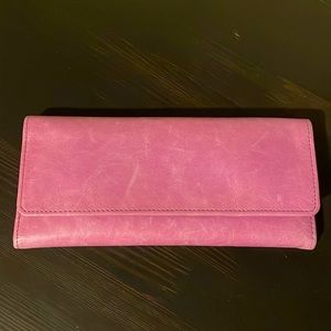 HOBO INTERNATIONAL Trifold Lilac Wallet